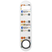 SlipperyJoe umarmen Diversity-Metapher LGBTQIA glo Speed Flaschenöffner (Vorderseite)