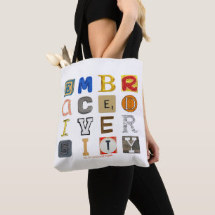 SlipperyJoe umarmt Vielfalt Metapher LGBTQIA glo Tasche