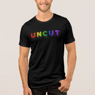 SlipperyJoe unbeschnitten lebendig lebhaft neon Re Tri-Blend Shirt