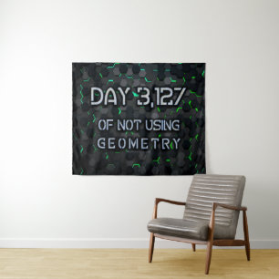 SlipperyJoe verwendet kein geometrisch vernetzende Wandteppich
