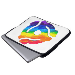 SlipperyJoe's 45-RPM-Plattenadapterschaltung Laptopschutzhülle