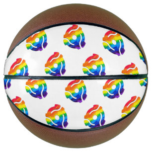 SlipperyJoe's 45-RPM-Plattenadaptervibran Basketball