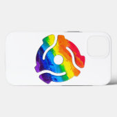 SlipperyJoe's 45-RPM-Plattenadaptervibran Case-Mate iPhone Hülle (Rückseite (Horizontal))