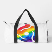 SlipperyJoe's 45-RPM-Plattenadaptervibran Duffle Bag (Vorderseite)