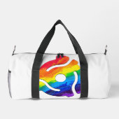 SlipperyJoe's 45-RPM-Plattenadaptervibran Duffle Bag (Rückseite)