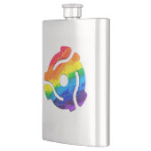 SlipperyJoe's 45-RPM-Plattenadaptervibran Flachmann (Links)