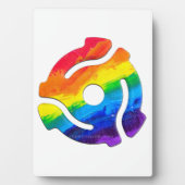 SlipperyJoe's 45-RPM-Plattenadaptervibran Fotoplatte (Vorderseite)