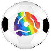 SlipperyJoe's 45-RPM-Plattenadaptervibran Fußball (Gedreht)