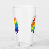 SlipperyJoe's 45-RPM-Plattenadaptervibran Glas (Links)