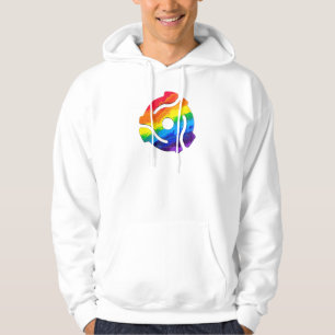SlipperyJoe's 45-RPM-Plattenadaptervibran Hoodie