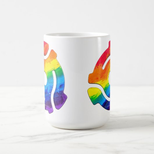 SlipperyJoe's 45-RPM-Plattenadaptervibran Kaffeetasse (Mittel)