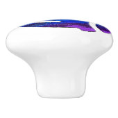 SlipperyJoe's 45-RPM-Plattenadaptervibran Keramikknauf (Seitenansicht)