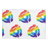 SlipperyJoe's 45-RPM-Plattenadaptervibran Kissenbezug (Rückseite)