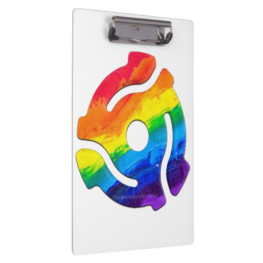 SlipperyJoe's 45-RPM-Plattenadaptervibran Klemmbrett (Rechts)