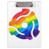 SlipperyJoe's 45-RPM-Plattenadaptervibran Klemmbrett (Vorderseite)