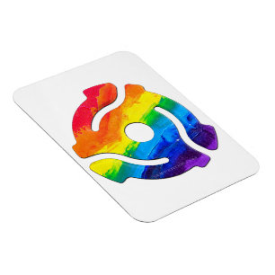 SlipperyJoe's 45-RPM-Plattenadaptervibran Magnet