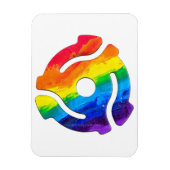 SlipperyJoe's 45-RPM-Plattenadaptervibran Magnet (Vertikal)