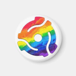 SlipperyJoe's 45-RPM-Plattenadaptervibran Magnet