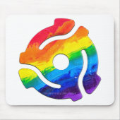 SlipperyJoe's 45-RPM-Plattenadaptervibran Mousepad (Vorne)