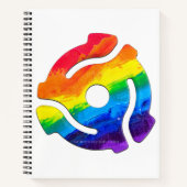 SlipperyJoe's 45-RPM-Plattenadaptervibran Notizblock (Vorderseite)