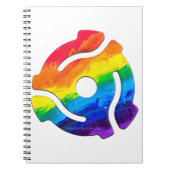 SlipperyJoe's 45-RPM-Plattenadaptervibran Notizblock (Vorderseite)