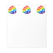 SlipperyJoe's 45-RPM-Plattenadaptervibran Notizblock (Vorderseite)