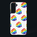 SlipperyJoe's 45-RPM-Plattenadaptervibran Samsung Galaxy Hülle<br><div class="desc">SlipperyJoe's 45-RPM-Plattenadapter aus Plastik mit 45-U/min-Rekord mit einem dynamischen Regenbogen-Krawatte-Farbstoff-Design-Spindeleinsatz zeitgenössische Pop-Kunst-Rot-Gelb-Blau-lila-Retro trifft auf moderne 7-Zoll-Vinyl-Vinyl-Gay Pride-Geschenke LGBTQIA,  die Nostalgie mit modernen Identitätsstandard-Turntable verschmelzen</div>