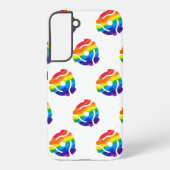 SlipperyJoe's 45-RPM-Plattenadaptervibran Samsung Galaxy Hülle (Rückseite)