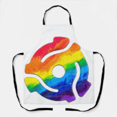 SlipperyJoe's 45-RPM-Plattenadaptervibran Schürze (Vorderseite)