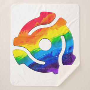 SlipperyJoe's 45-RPM-Plattenadaptervibran Sherpadecke