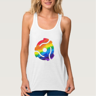 SlipperyJoe's 45-RPM-Plattenadaptervibran Tank Top