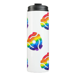 SlipperyJoe's 45-RPM-Plattenadaptervibran Thermosbecher