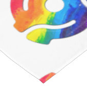 SlipperyJoe's 45-RPM-Plattenadaptervibran Tischdecke (Schrägansicht)
