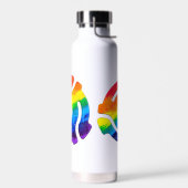 SlipperyJoe's 45-RPM-Plattenadaptervibran Trinkflasche (Links)