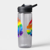 SlipperyJoe's 45-RPM-Plattenadaptervibran Trinkflasche (Links)