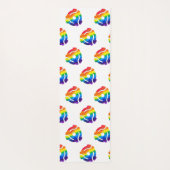 SlipperyJoe's 45-RPM-Plattenadaptervibran Yogamatte (Rückseite)