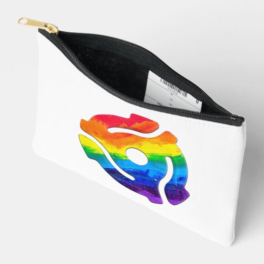 SlipperyJoe's 45-RPM-Plattenadaptervibran Zubehörtasche (Offen)