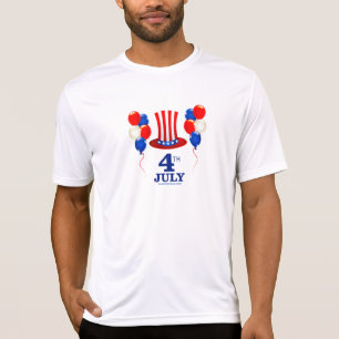 SlipperyJoe's 4. Juli Unabhängigkeitstag Klassiker T-Shirt