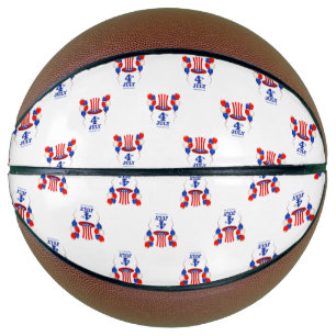 SlipperyJoe's 4. Juli Unabhängigkeitstag klassisch Basketball