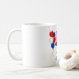 SlipperyJoe's 4. Juli Unabhängigkeitstag klassisch Kaffeetasse