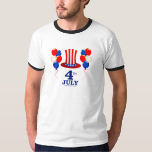 SlipperyJoe's 4. Juli Unabhängigkeitstag klassisch T-Shirt