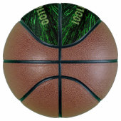 SlipperyJoe's 69 Binärkode, dynamischer grüner Com Basketball (Rechts)