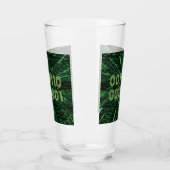 SlipperyJoe's 69 Binärkode, dynamischer grüner Com Glas (Links)