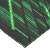 SlipperyJoe's 69 Binärkode, dynamischer grüner Com Tischdecke (Schrägansicht)