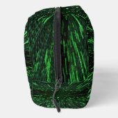 SlipperyJoe's 69 Binärkode, dynamischer grüner Com Waschbeutel (Rechts)