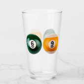 SlipperyJoe's 69 harter Billardtisch Glas (Vorderseite)