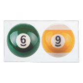 SlipperyJoe's 69 harter Billardtisch Kissenbezug (Rückseite)