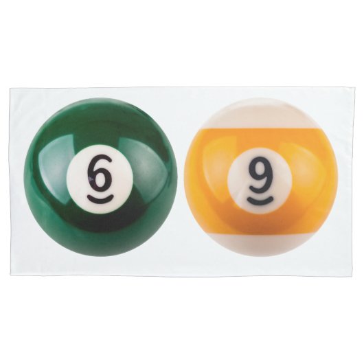 SlipperyJoe's 69 harter Billardtisch Kissenbezug (Vorderseite)