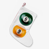 SlipperyJoe's 69 harter Billardtisch Kleiner Weihnachtsstrumpf (Vorderansicht (hängend))