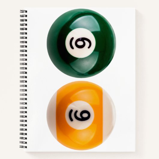 SlipperyJoe's 69 harter Billardtisch Notizblock (Vorderseite)